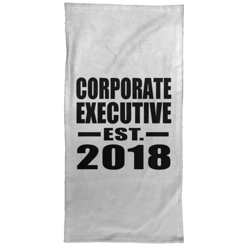 Corporate Executive Established EST. 2018 - Hand Towel
