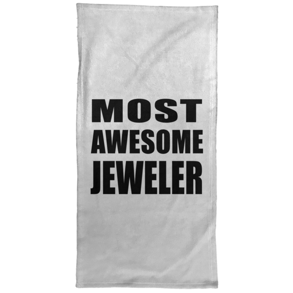 Most Awesome Jeweler - Hand Towel