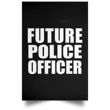 Future Police Officer - Poster Portrait