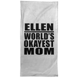 Ellen World's Okayest Mom - Hand Towel
