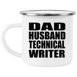 Dad Husband Technical Writer - 12oz Camping Mug