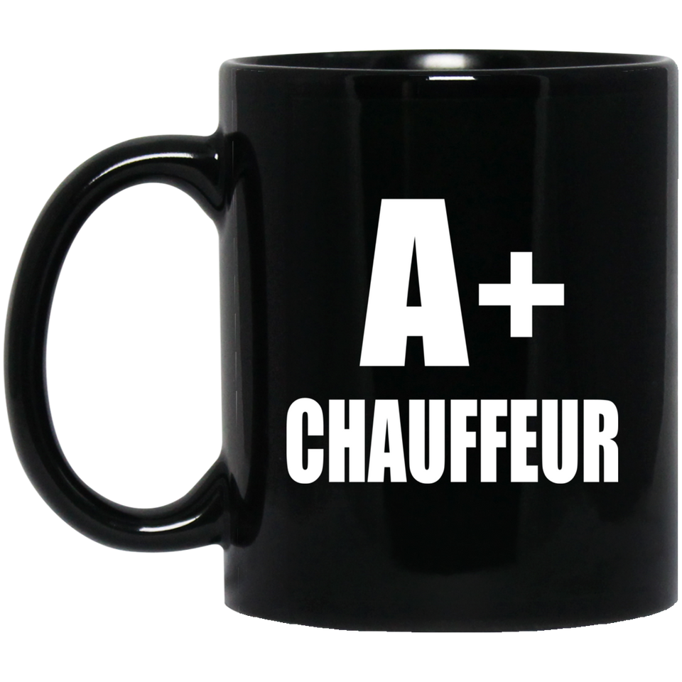 A+ Chauffeur - 11oz Coffee Mug Black