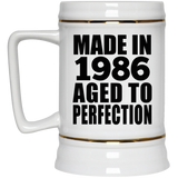 38th Birthday Made In 1986 Aged to Perfection - Beer Stein