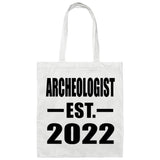 Archeologist Established EST. 2022 - Tote Bag White
