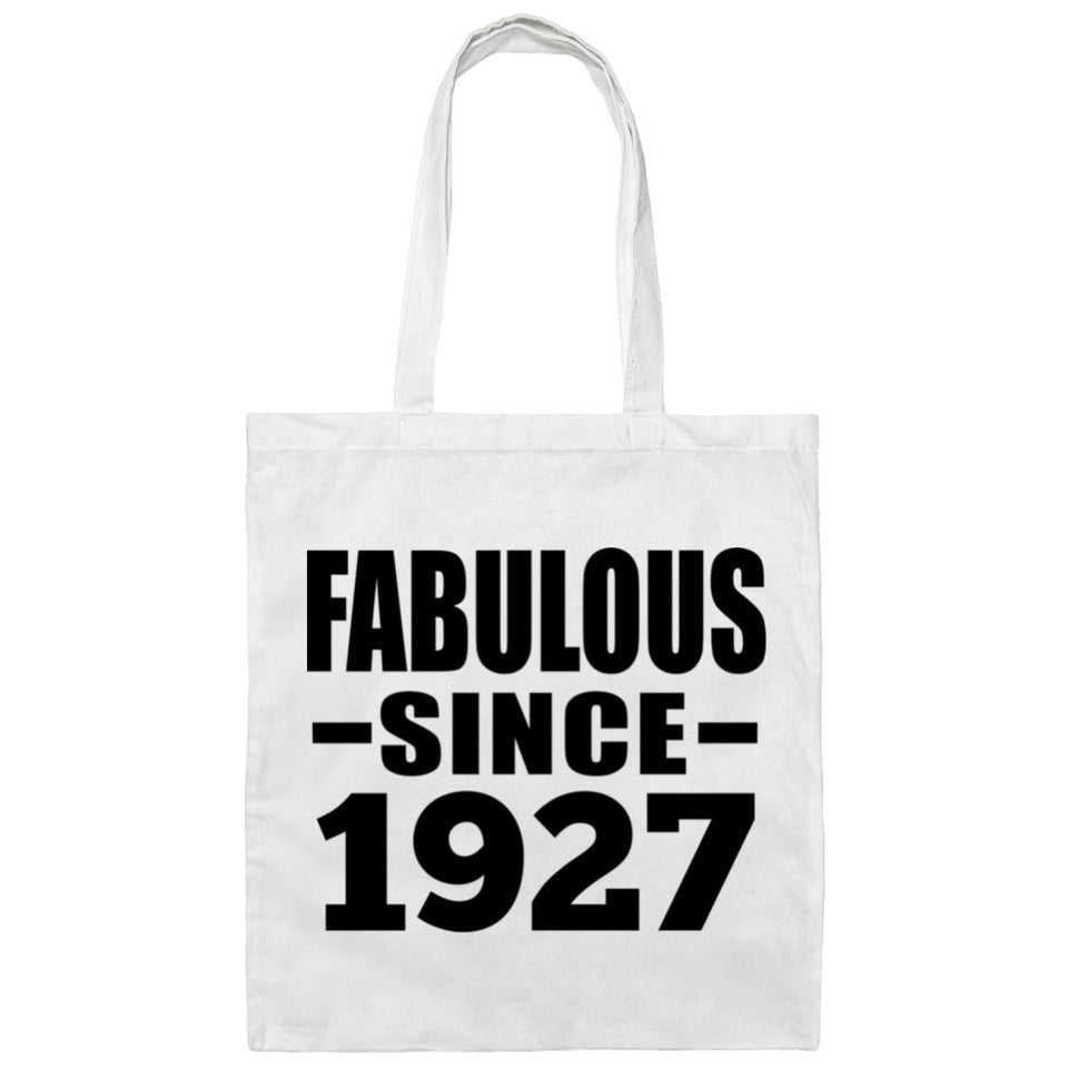 97th Birthday Fabulous Since 1927 - Tote Bag White