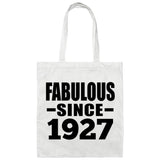 97th Birthday Fabulous Since 1927 - Tote Bag White