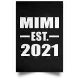 Mimi Established EST. 2021 - Poster Portrait