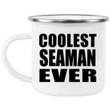 Coolest Seaman Ever - 12oz Camping Mug