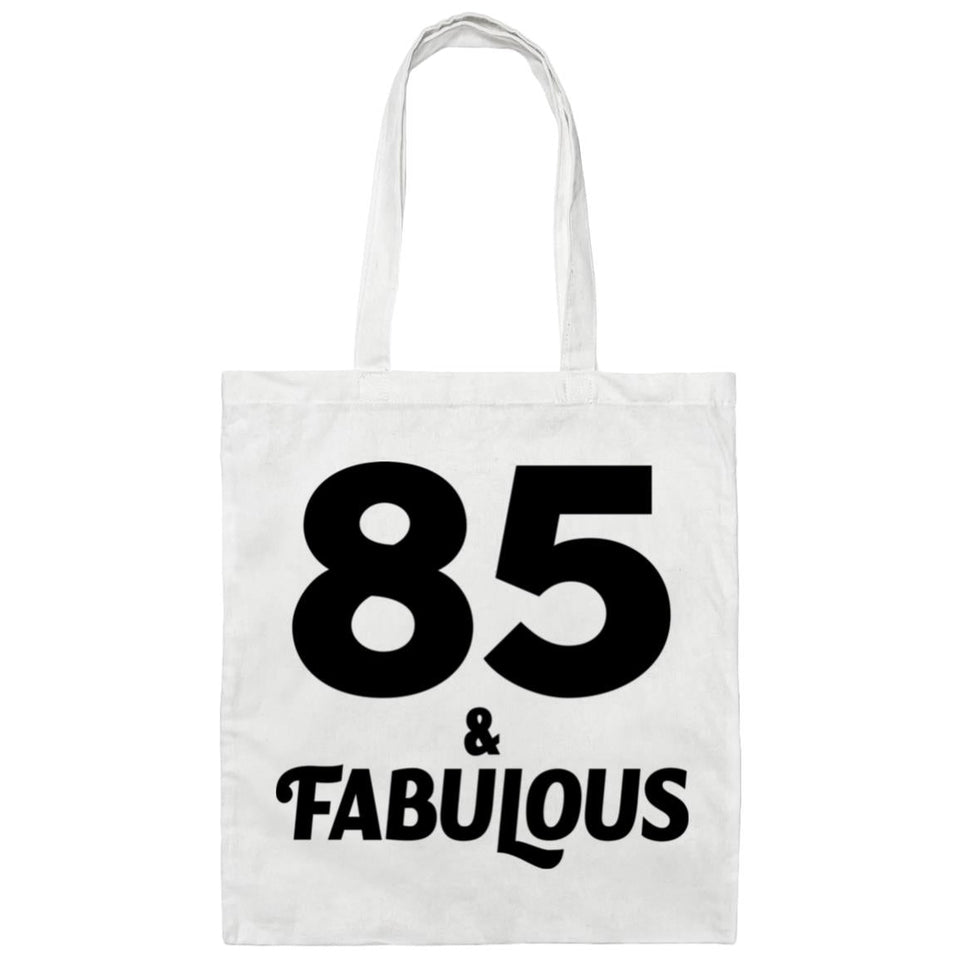 85th Birthday 85 & Fabulous - Tote Bag White