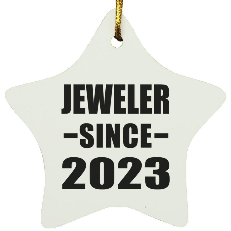 Jeweler Since 2023 - Star Ornament