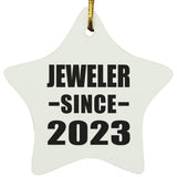 Jeweler Since 2023 - Star Ornament