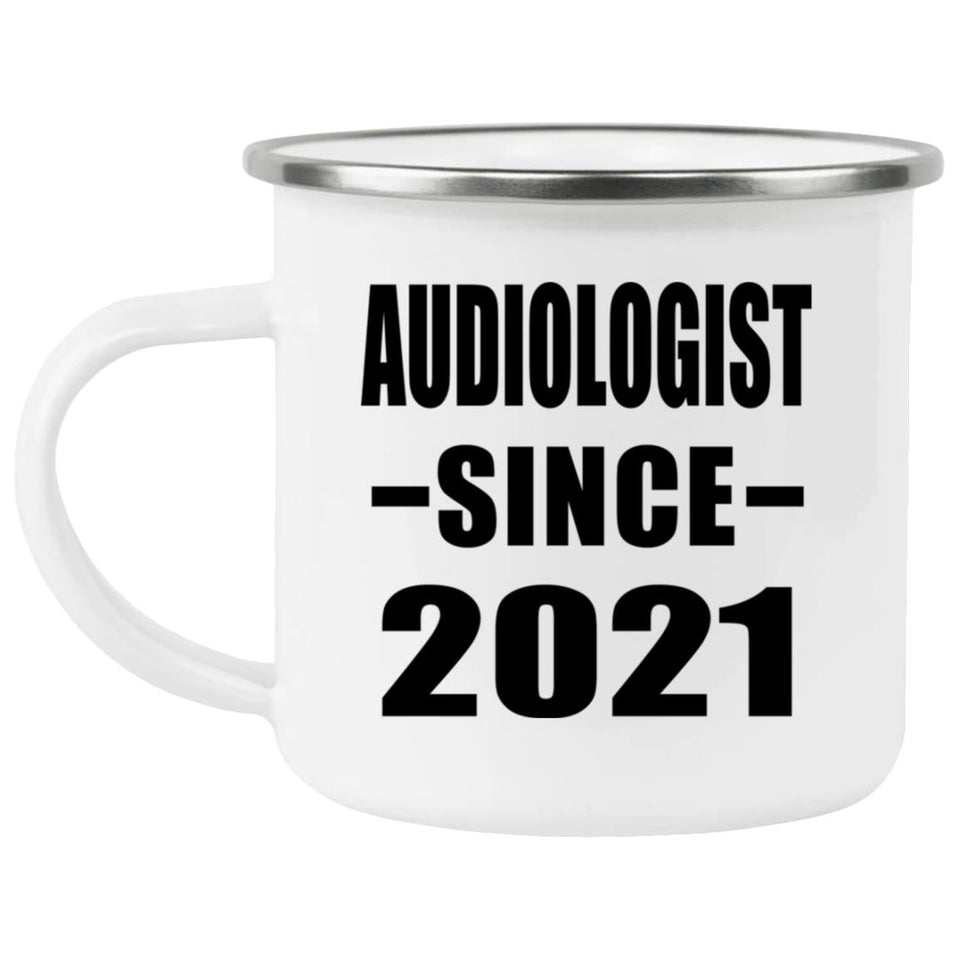 Audiologist Since 2021 - 12oz Camping Mug