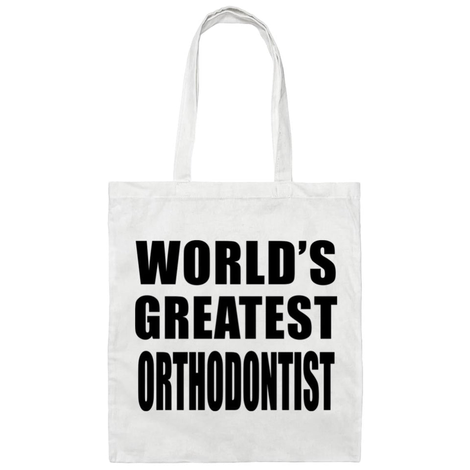 World's Greatest Orthodontist - Tote Bag White