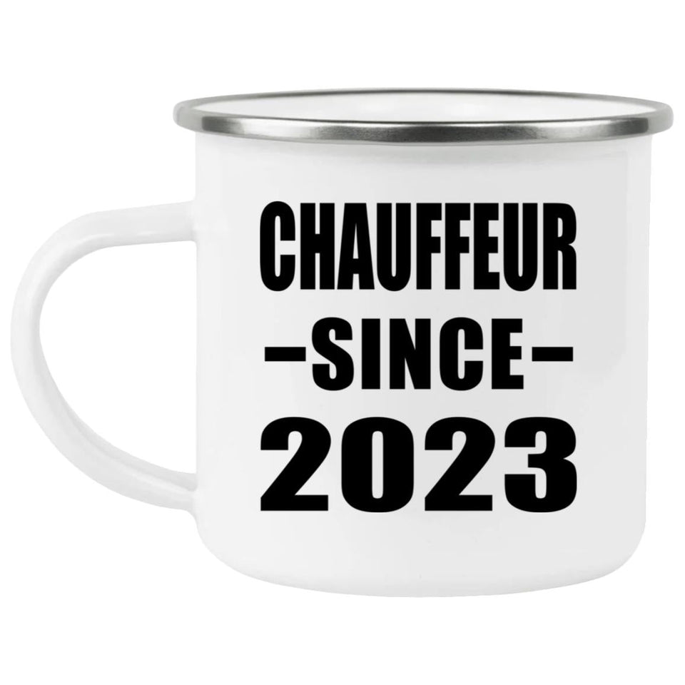 Chauffeur Since 2023 - 12oz Camping Mug