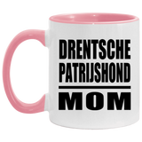 Drentsche Patrijshond Mom - 11oz Accent Mug Pink