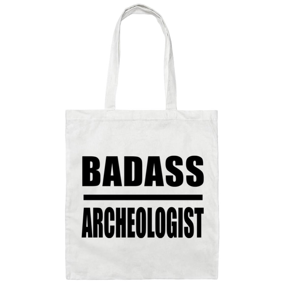 Badass Archeologist - Tote Bag White