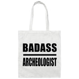 Badass Archeologist - Tote Bag White
