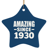 94th Birthday Amazing Since 1930 - Star Ornament