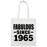 59th Birthday Fabulous Since 1965 - Tote Bag White
