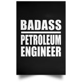 Badass Petroleum Engineer - Poster Portrait