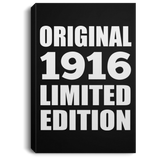 108th Birthday Original 1916 Limited Edition - Canvas Portrait