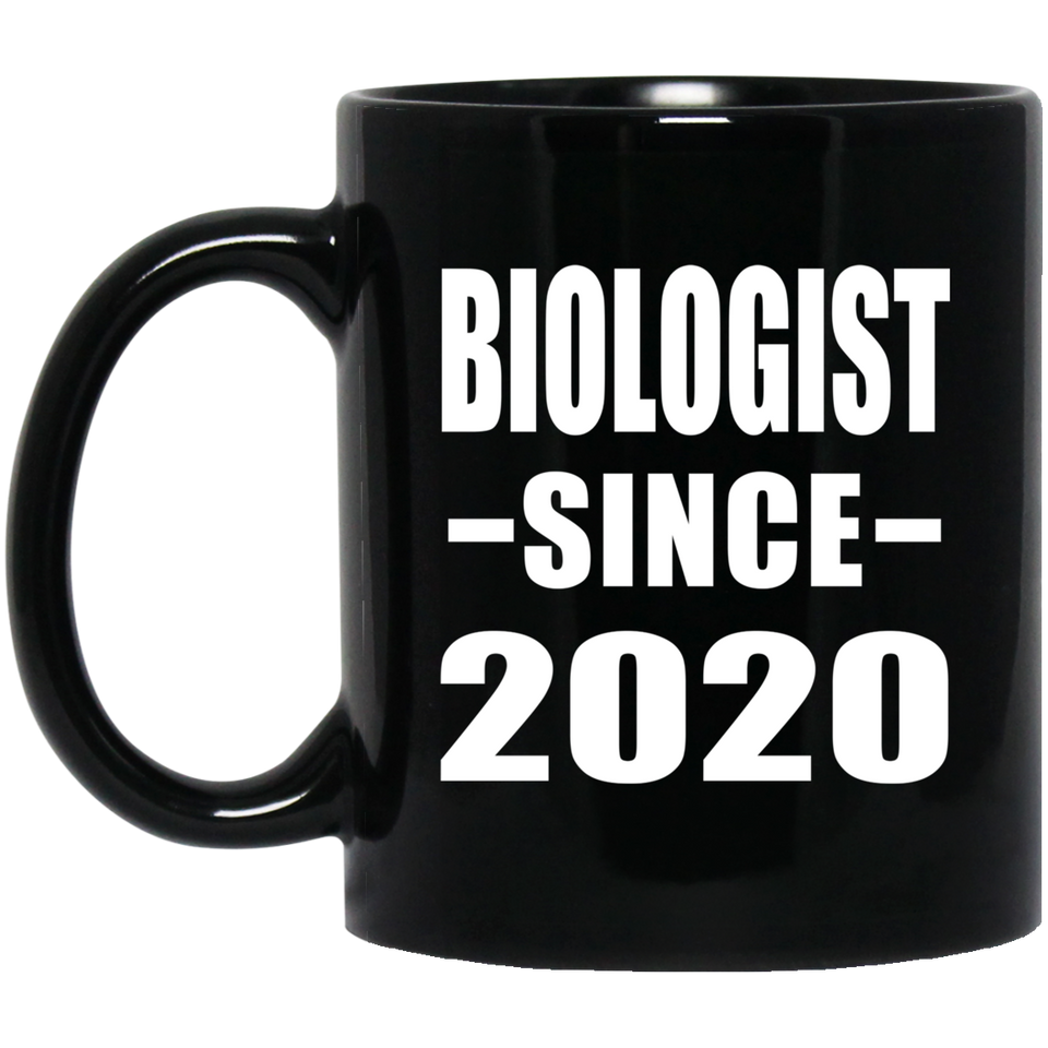 Biologist Since 2020 - 11oz Coffee Mug Black