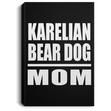 Karelian Bear Dog Mom - Canvas Portrait