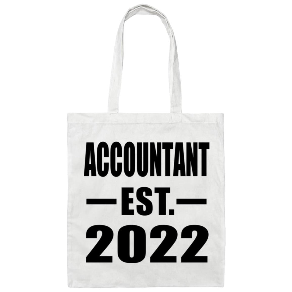 Accountant Established EST. 2022 - Tote Bag White