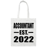 Accountant Established EST. 2022 - Tote Bag White
