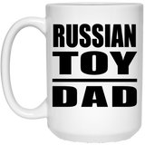 Russian Toy Dad - 15oz Coffee Mug