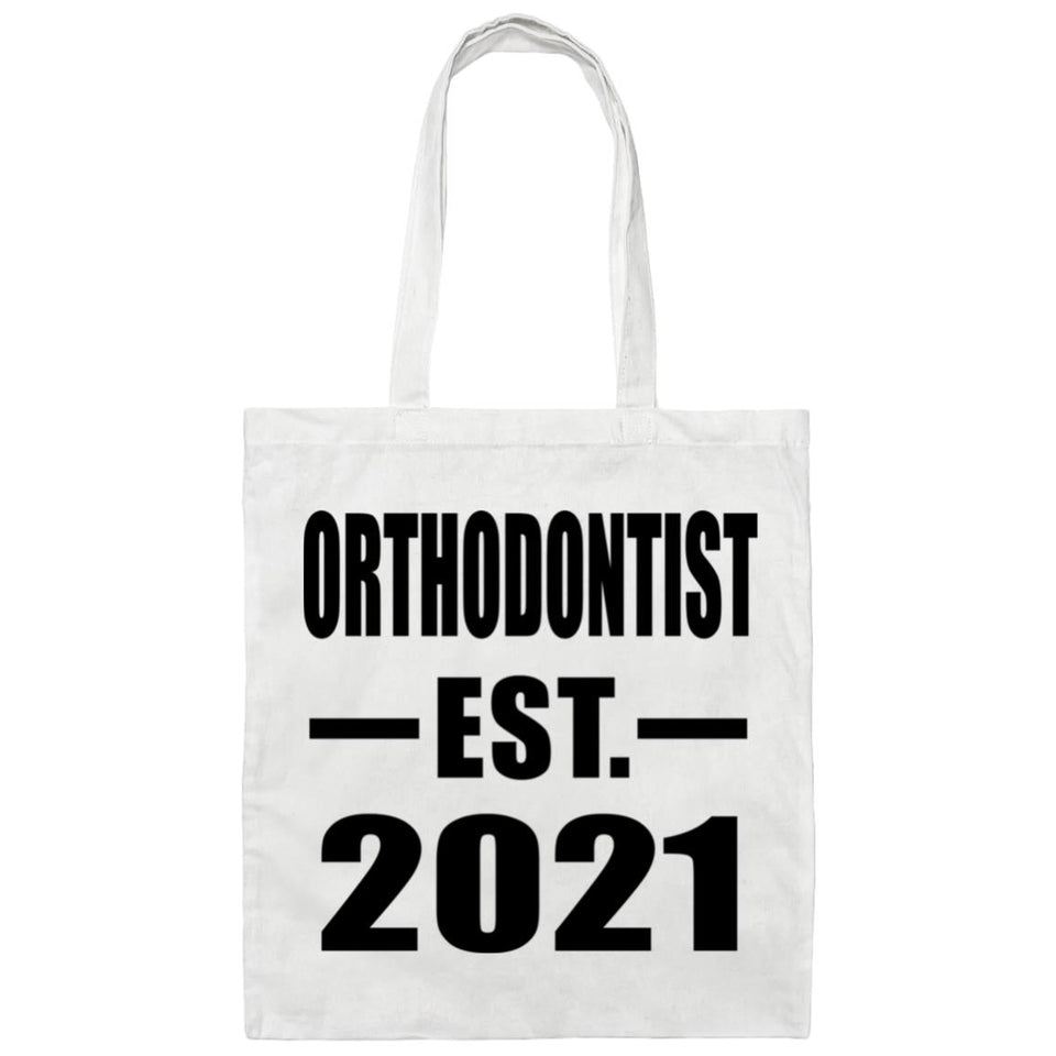 Orthodontist Established EST. 2021 - Tote Bag White