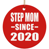 Step Mom Since 2020 - Circle Ornament