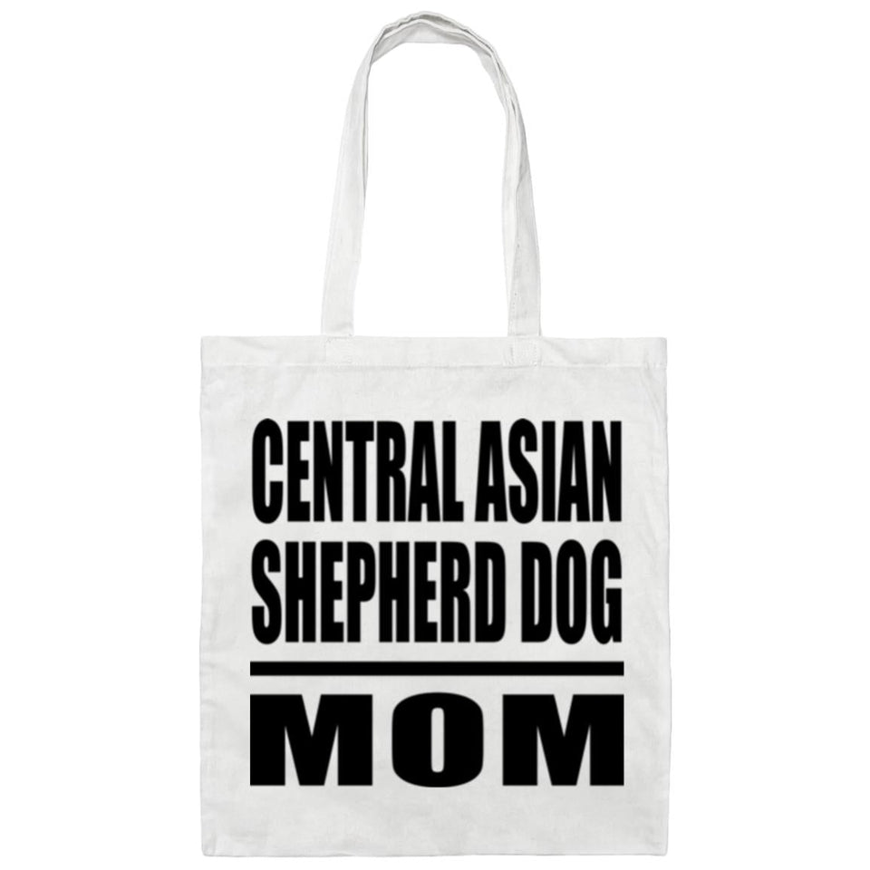 Central Asian Shepherd Dog Mom - Tote Bag White