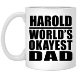 Harold World's Okayest Dad - 11 Oz Coffee Mug