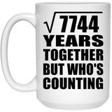 88th Anniversary Square Root of 7744 Years Who's Counting - 15oz Coffee Mug