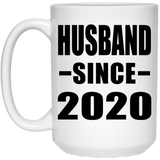 Husband Since 2020 - 15oz Coffee Mug
