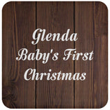 Glenda Baby's First Christmas - Drink Coaster D