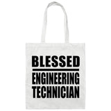 Blessed Engineering Technician - Tote Bag White