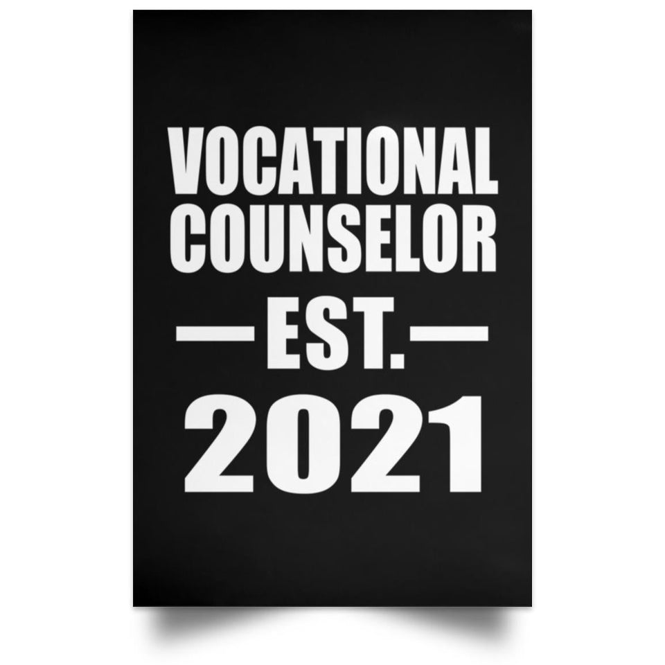 Vocational Counselor Established EST. 2021 - Poster Portrait