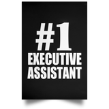 Number One #1 Executive Assistant - Poster Portrait