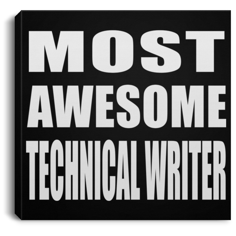 Most Awesome Technical Writer - Canvas Square