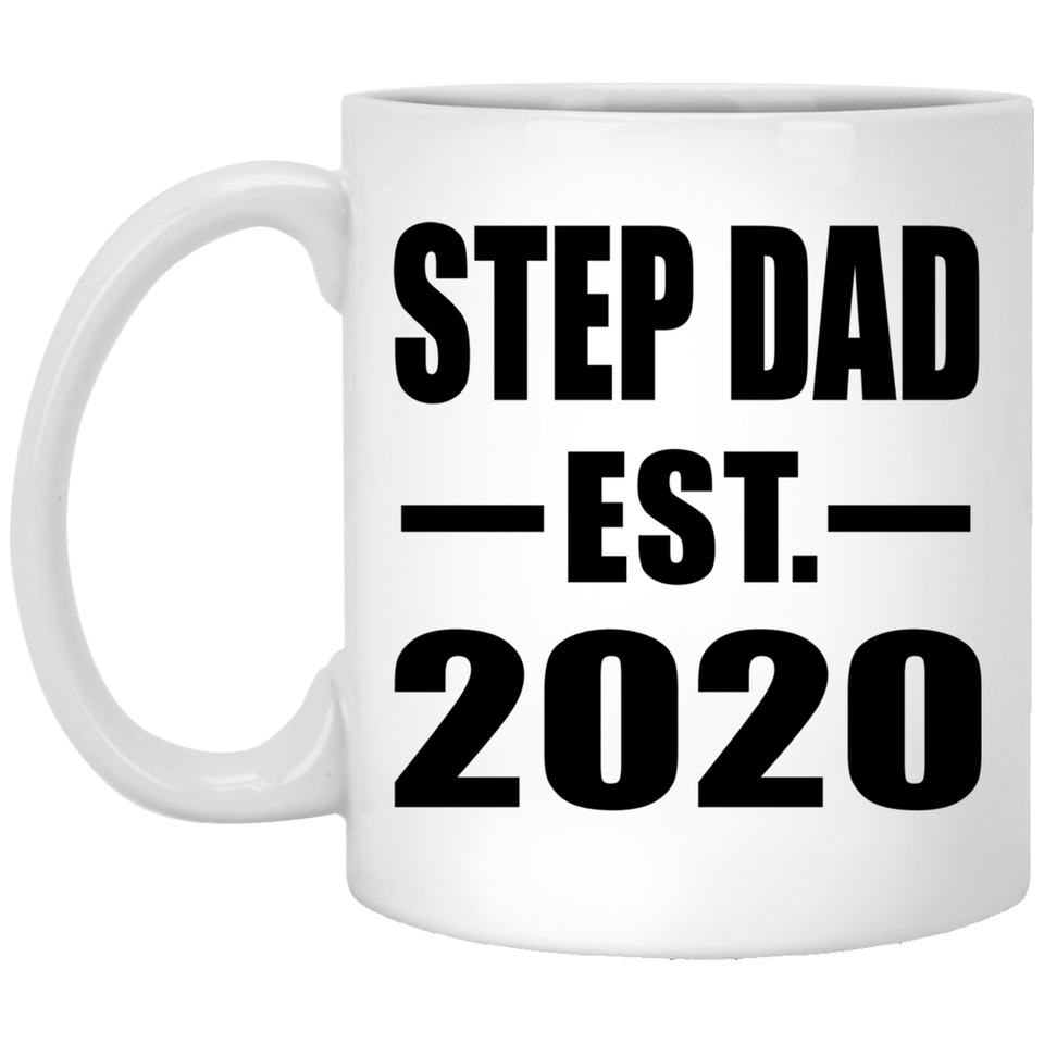 Step Dad Established EST. 2020 - 11oz Coffee Mug