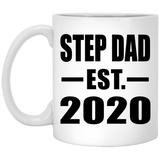 Step Dad Established EST. 2020 - 11oz Coffee Mug