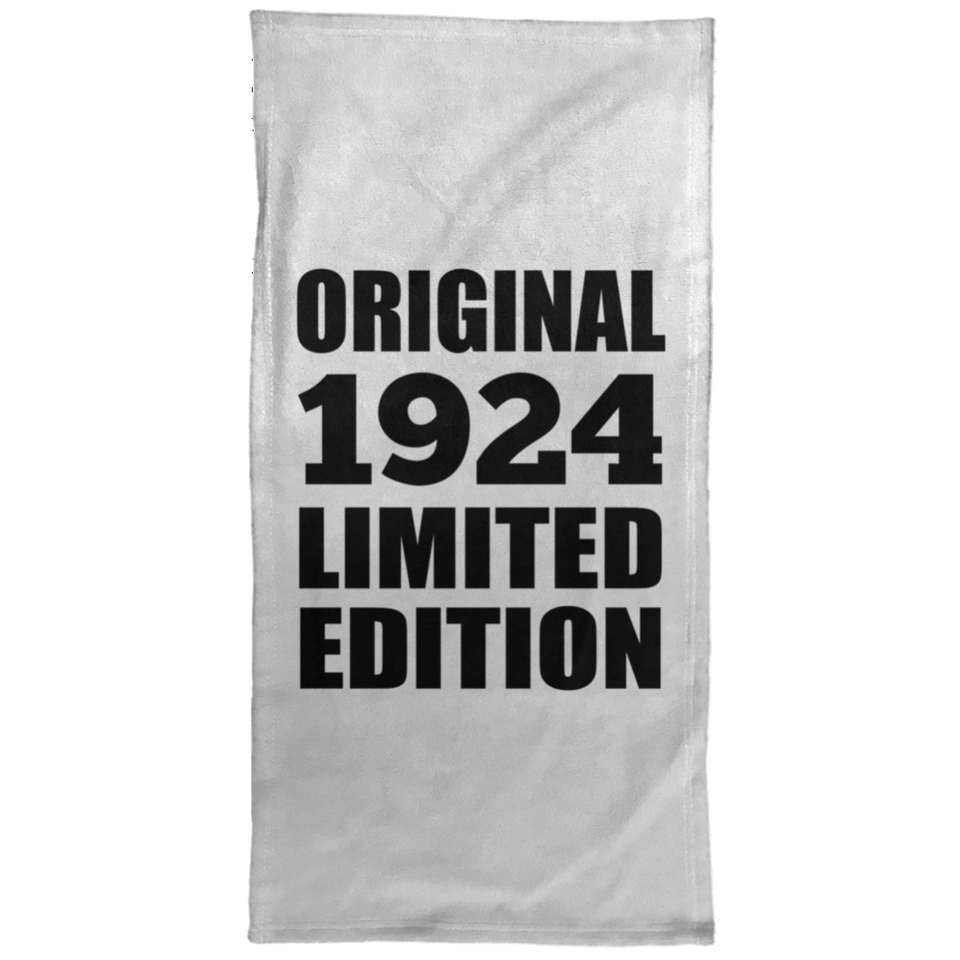 100th Birthday Original 1924 Limited Edition - Hand Towel