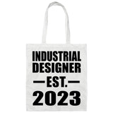 Industrial Designer Established EST. 2023 - Tote Bag White