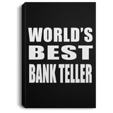 World's Best Bank Teller - Canvas Portrait