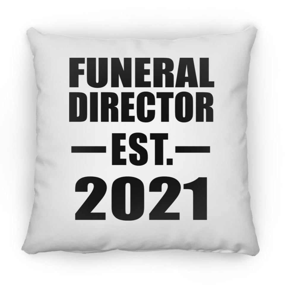 Funeral Director Established EST. 2021 - Throw Pillow