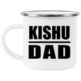Kishu Dad - 12oz Camping Mug