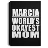 Marcia World's Okayest Mom - Canvas Portrait
