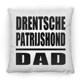 Drentsche Patrijshond Dad - Throw Pillow